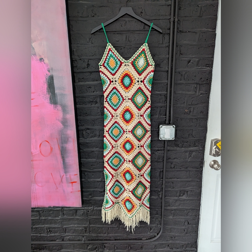 Crochet Maxi Dress